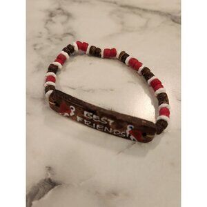 Best Friends Beaded Bracelet